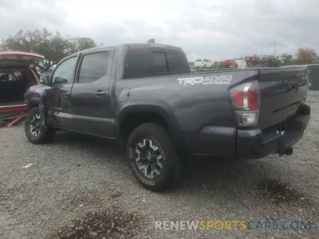 2 Photograph of a damaged car 5TFCZ5AN3MX272579 TOYOTA TACOMA 2021