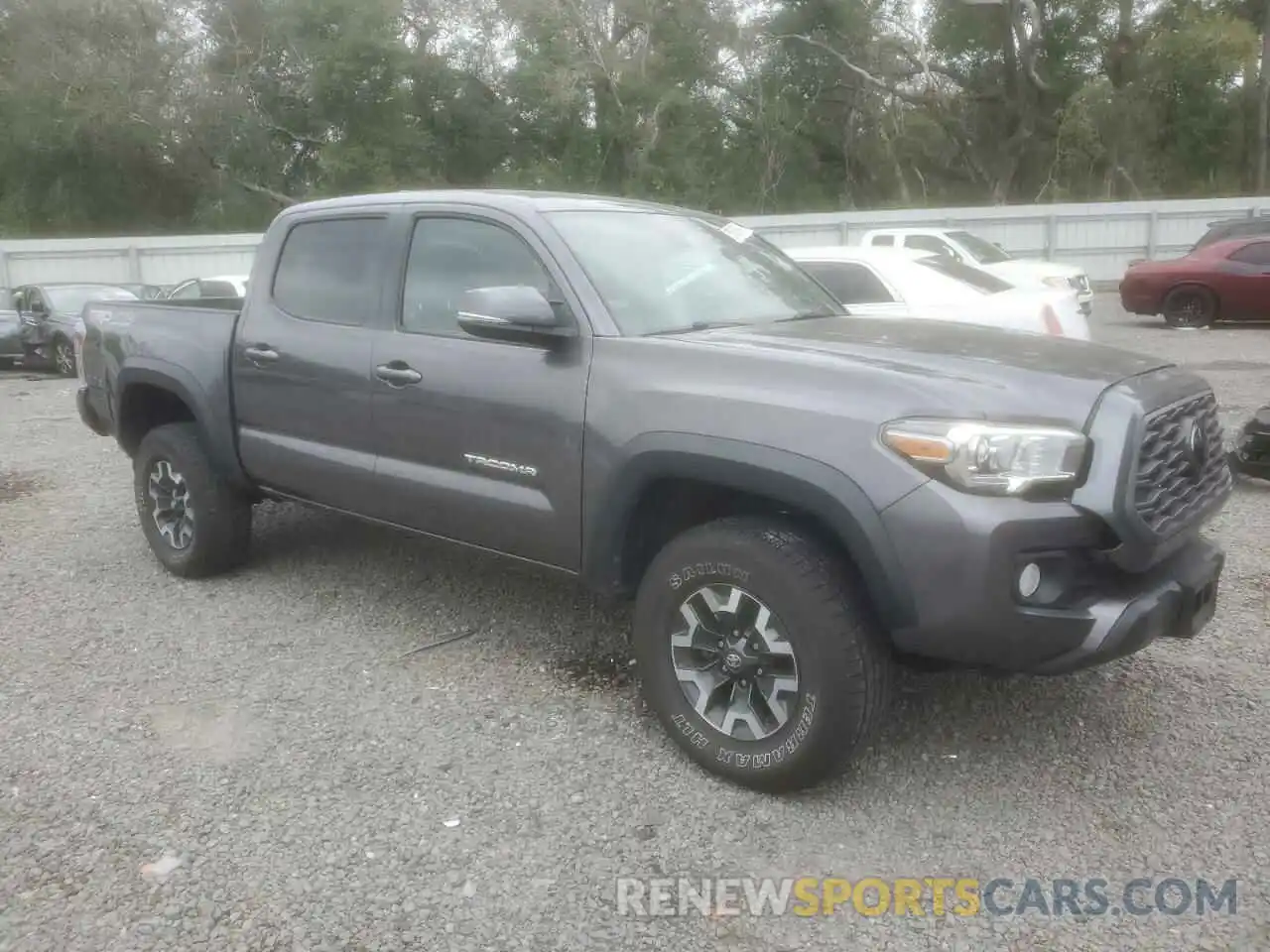 4 Photograph of a damaged car 5TFCZ5AN3MX272579 TOYOTA TACOMA 2021