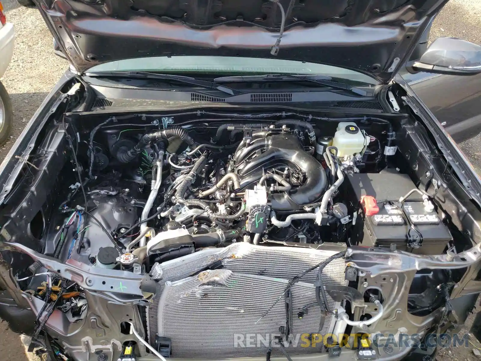 7 Photograph of a damaged car 5TFCZ5AN3MX273053 TOYOTA TACOMA 2021