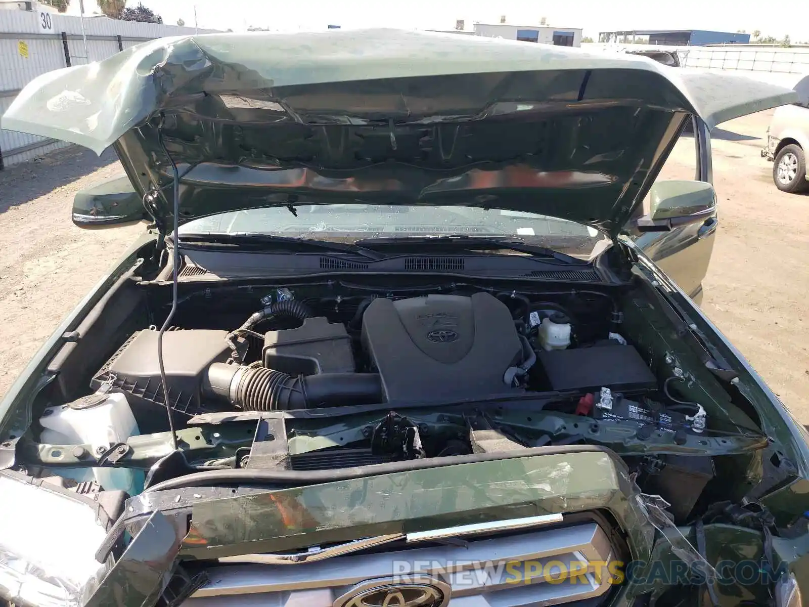 7 Photograph of a damaged car 5TFCZ5AN3MX273232 TOYOTA TACOMA 2021