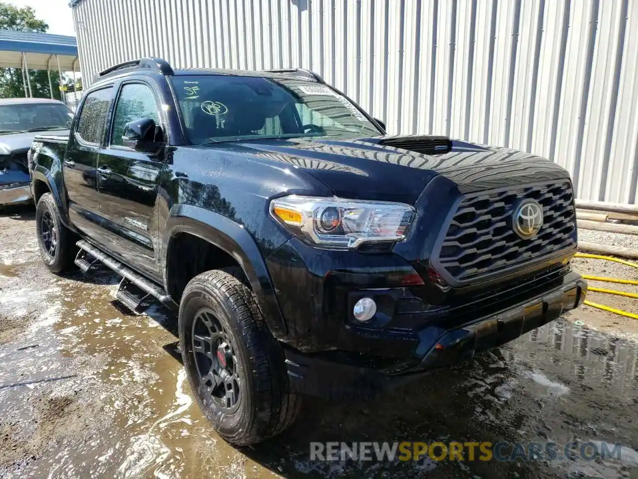 1 Photograph of a damaged car 5TFCZ5AN3MX275515 TOYOTA TACOMA 2021