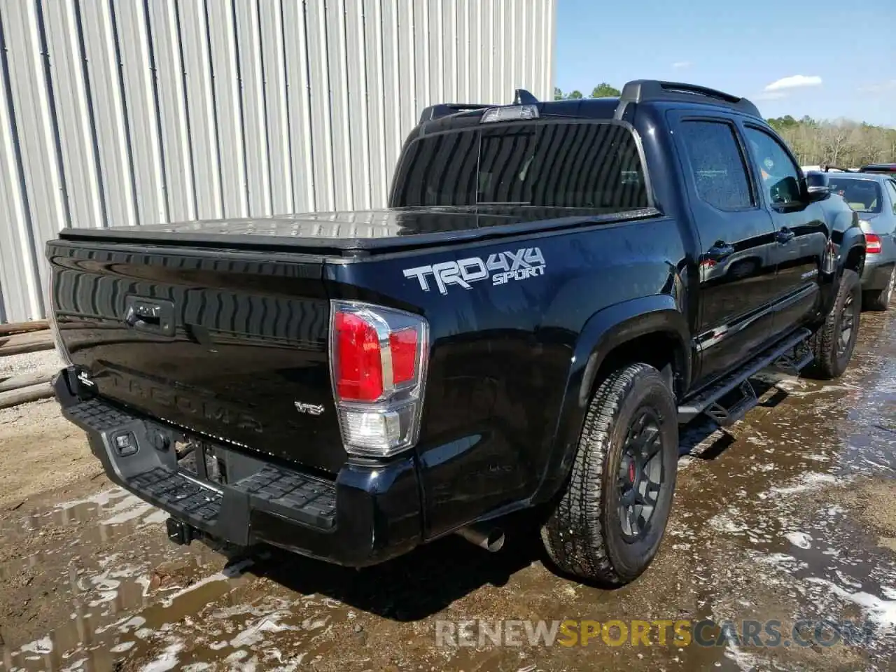 4 Фотография поврежденного автомобиля 5TFCZ5AN3MX275515 TOYOTA TACOMA 2021