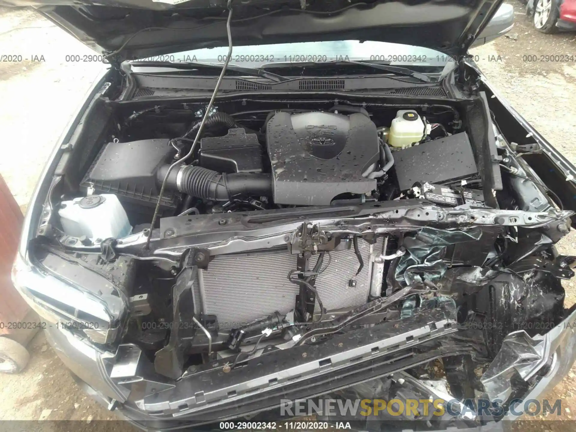 10 Photograph of a damaged car 5TFCZ5AN4MX247268 TOYOTA TACOMA 2021