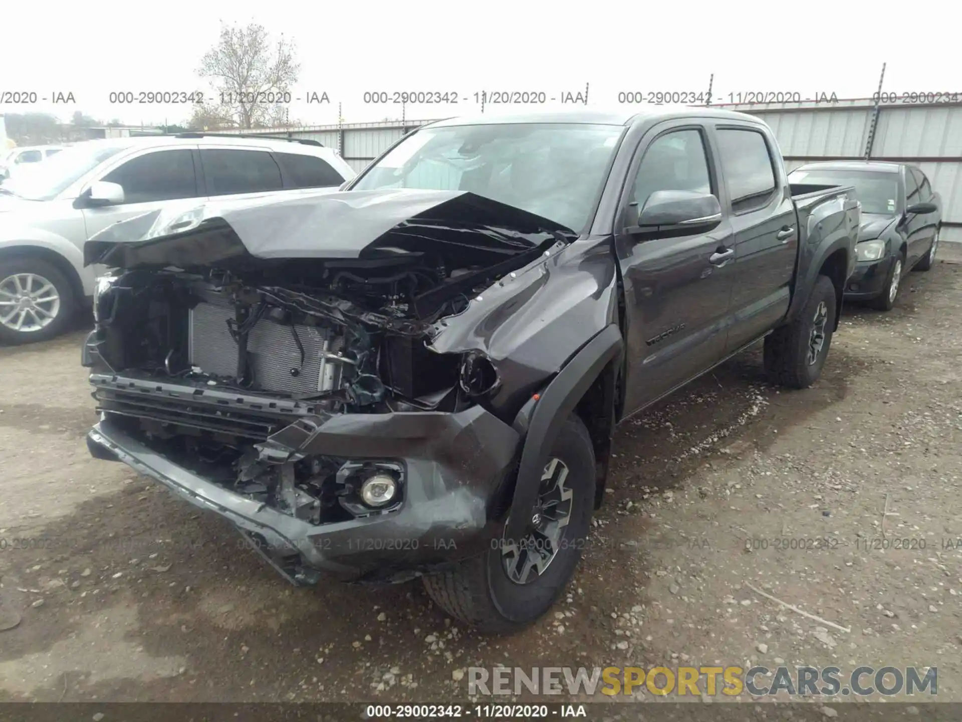 2 Photograph of a damaged car 5TFCZ5AN4MX247268 TOYOTA TACOMA 2021