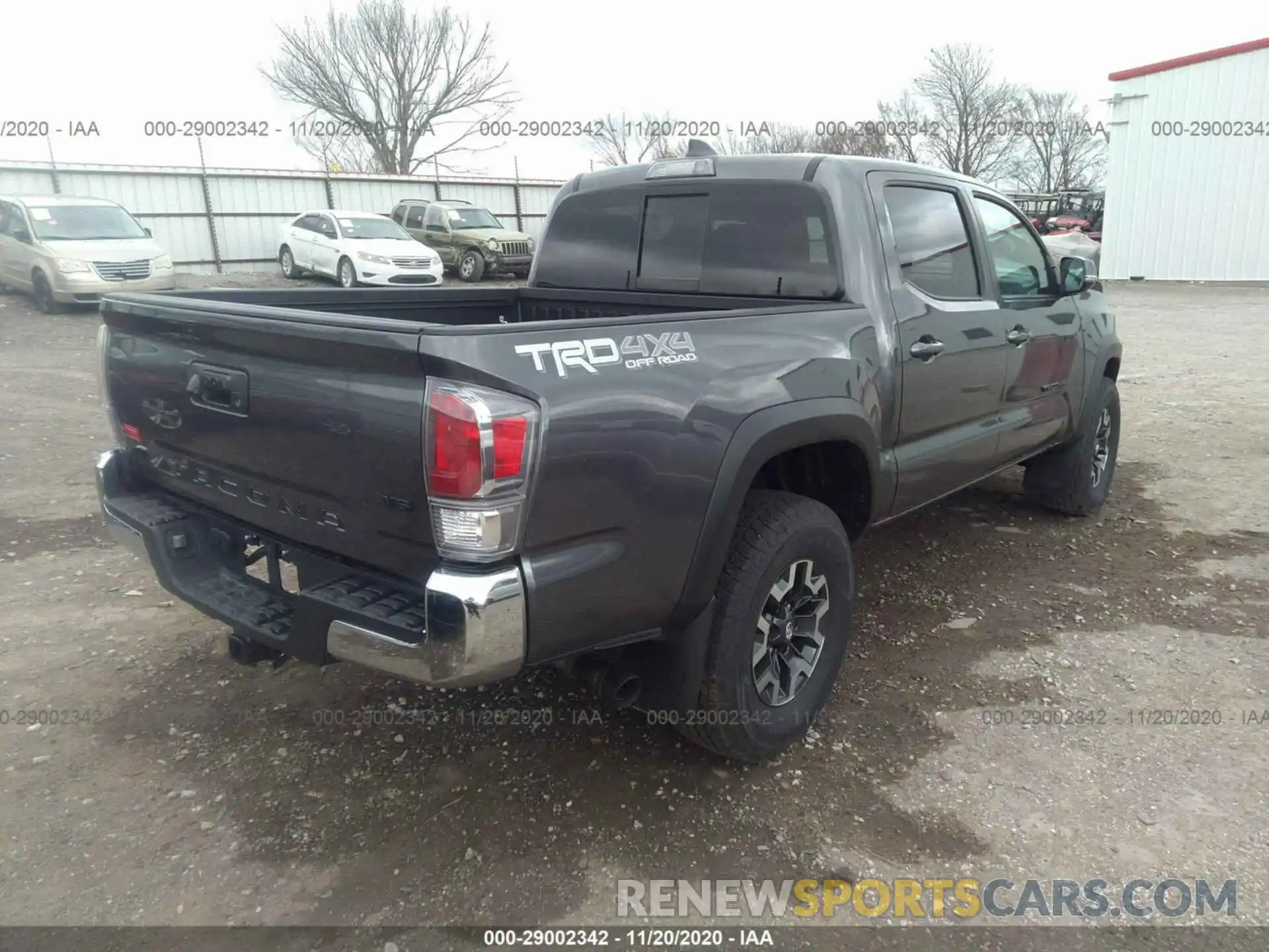 4 Photograph of a damaged car 5TFCZ5AN4MX247268 TOYOTA TACOMA 2021