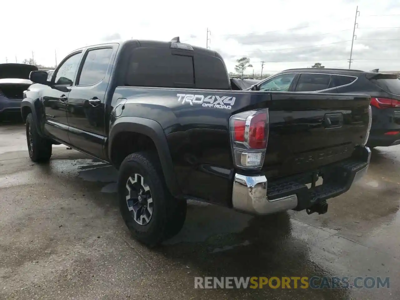 3 Photograph of a damaged car 5TFCZ5AN4MX248601 TOYOTA TACOMA 2021