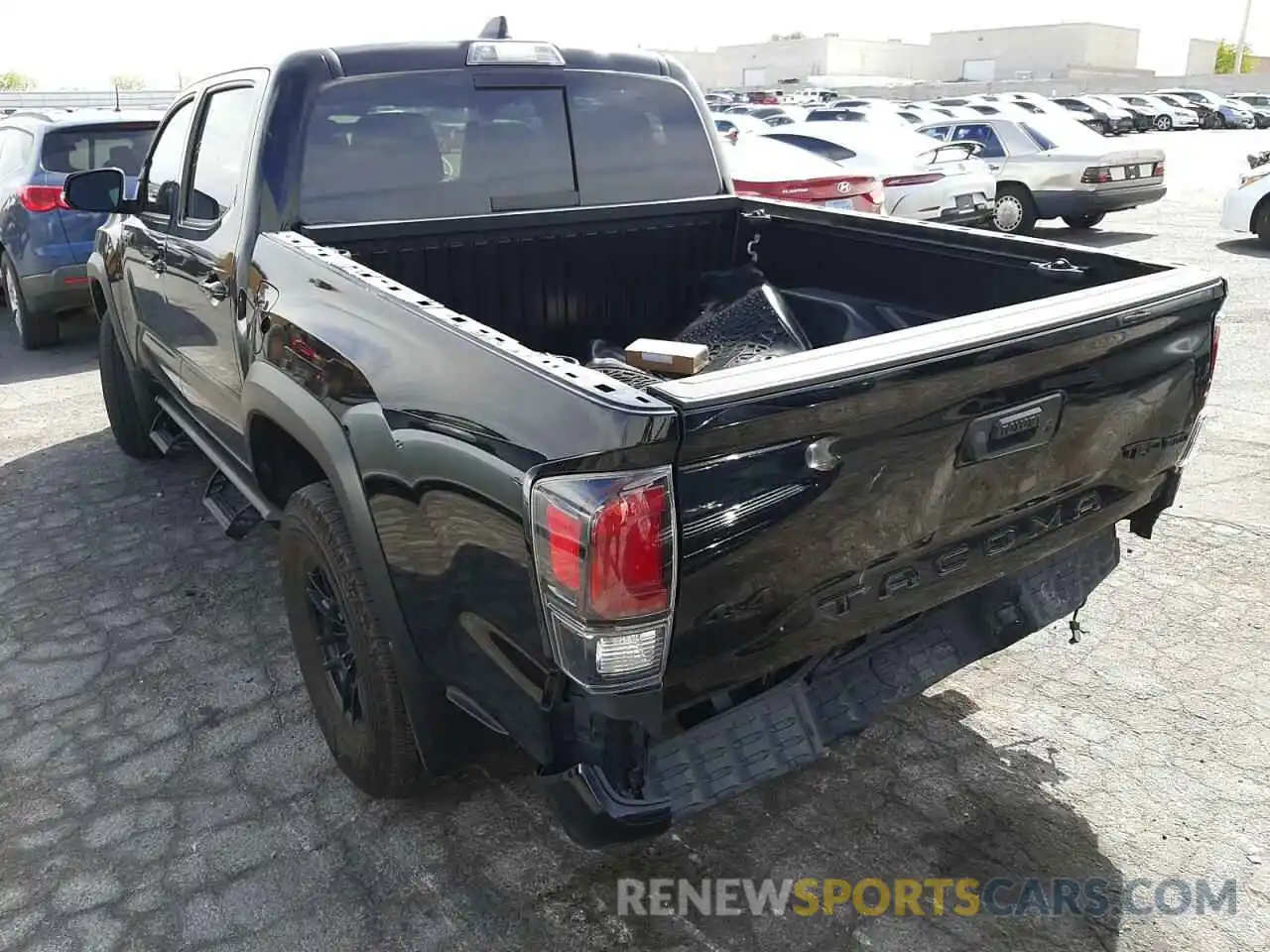 3 Photograph of a damaged car 5TFCZ5AN4MX250915 TOYOTA TACOMA 2021