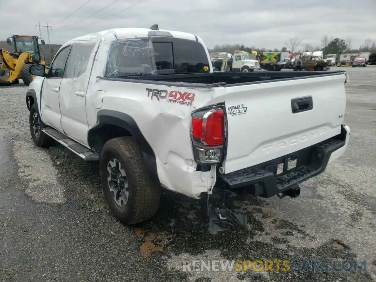 3 Фотография поврежденного автомобиля 5TFCZ5AN4MX255239 TOYOTA TACOMA 2021