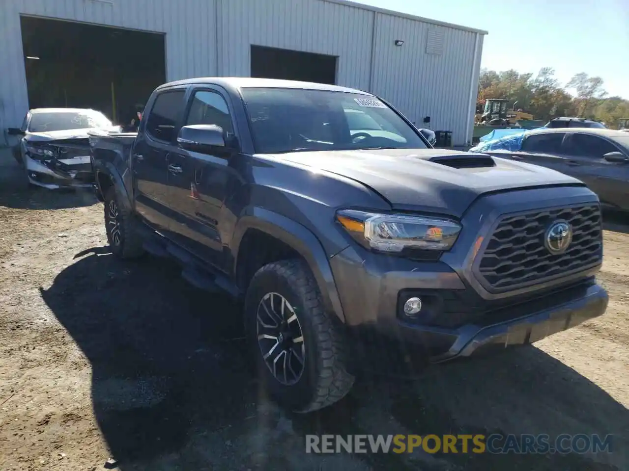 1 Photograph of a damaged car 5TFCZ5AN4MX259890 TOYOTA TACOMA 2021