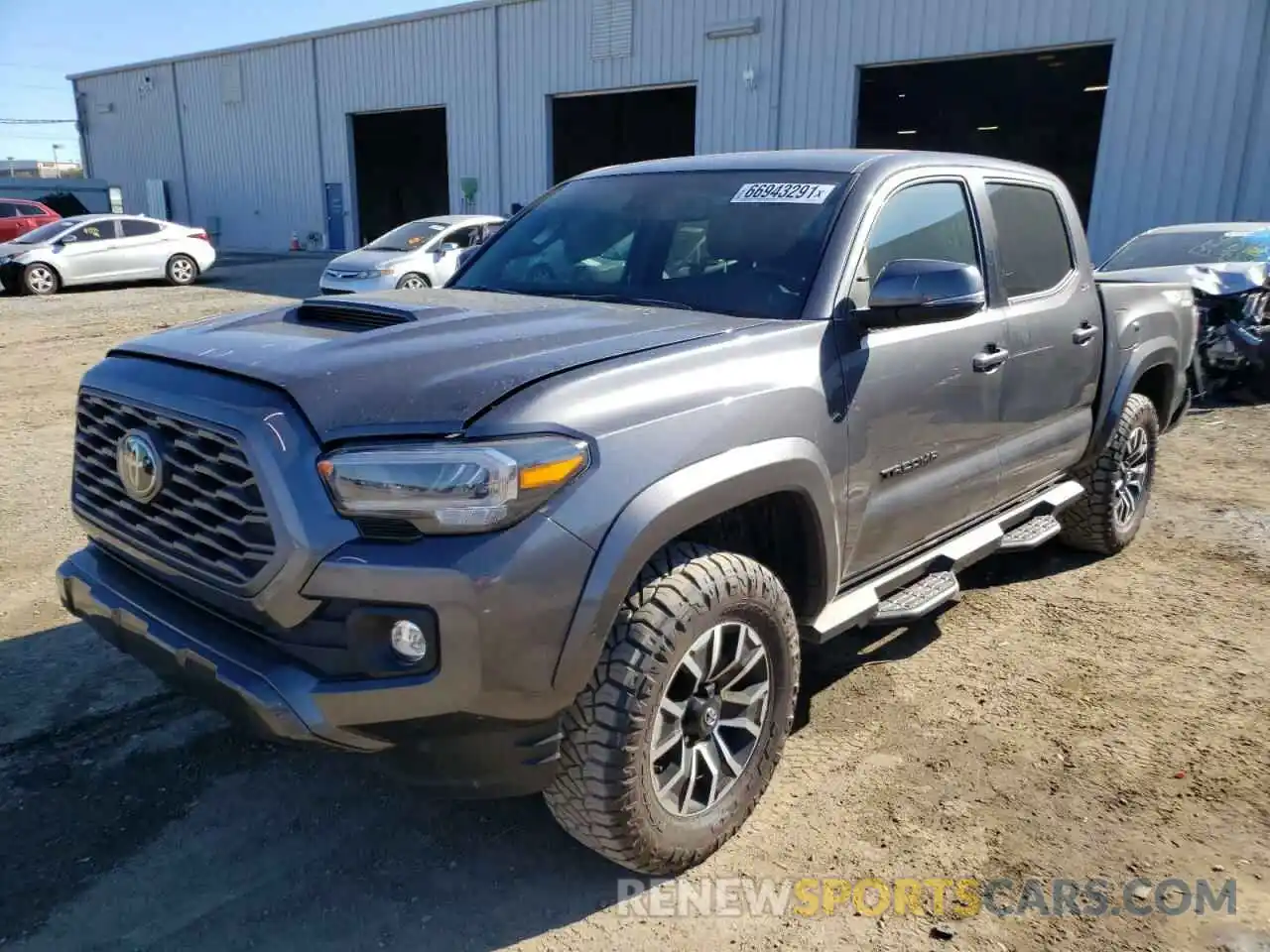 2 Photograph of a damaged car 5TFCZ5AN4MX259890 TOYOTA TACOMA 2021