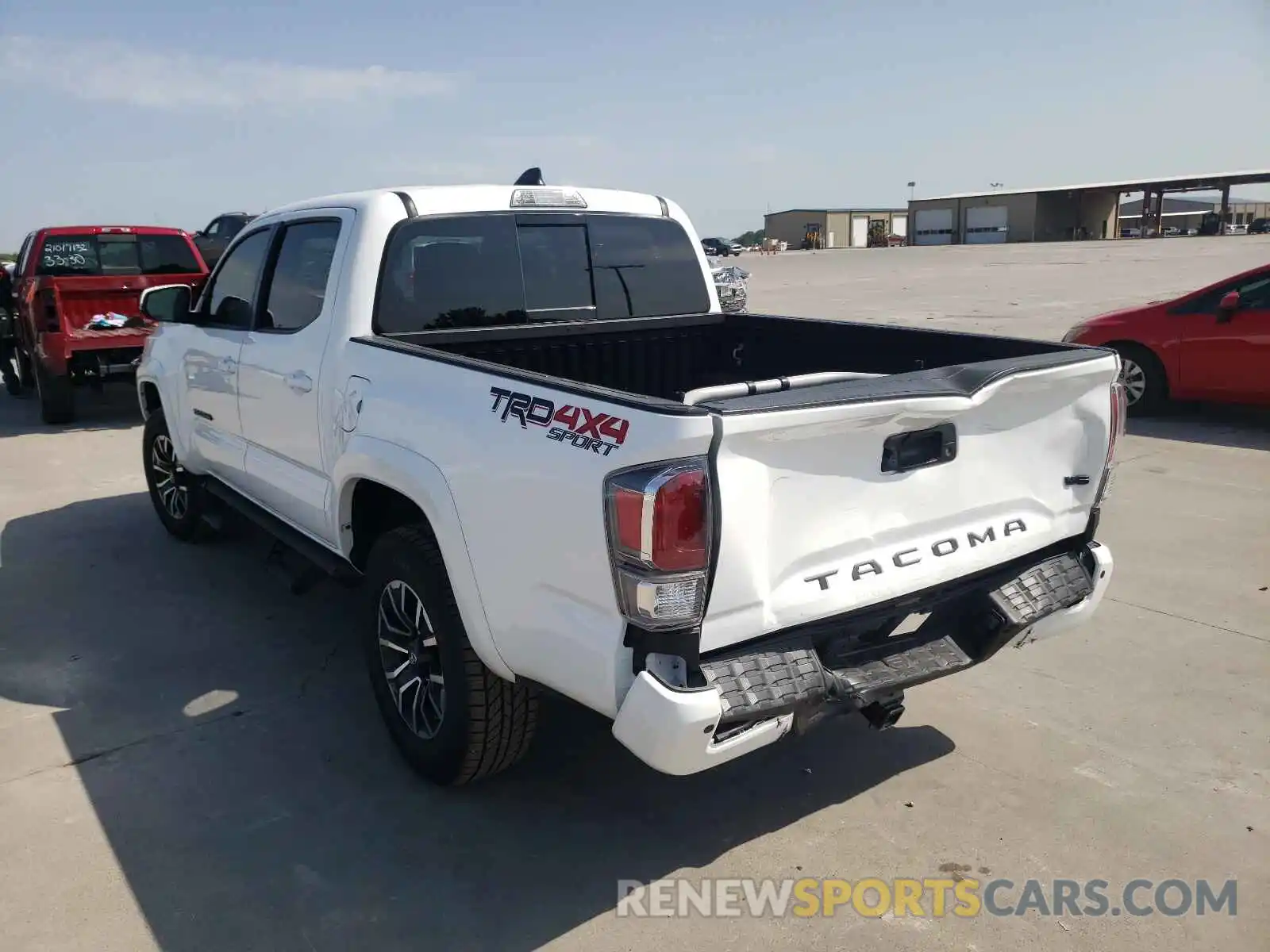 3 Photograph of a damaged car 5TFCZ5AN4MX265284 TOYOTA TACOMA 2021