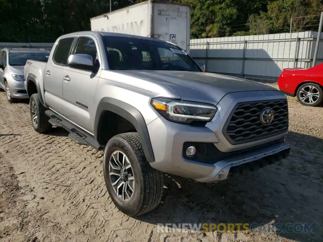 1 Photograph of a damaged car 5TFCZ5AN4MX273014 TOYOTA TACOMA 2021