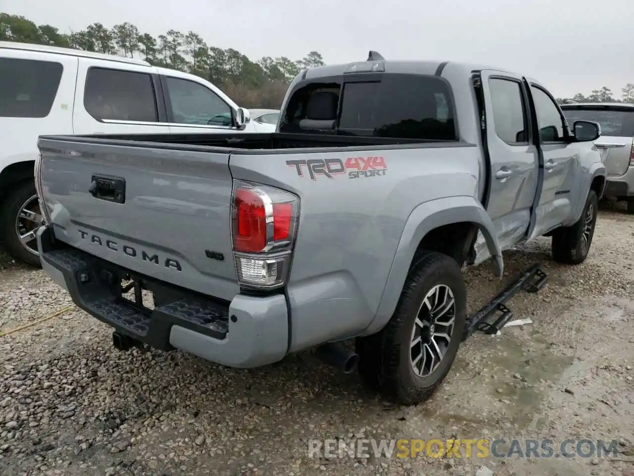 4 Фотография поврежденного автомобиля 5TFCZ5AN4MX273398 TOYOTA TACOMA 2021