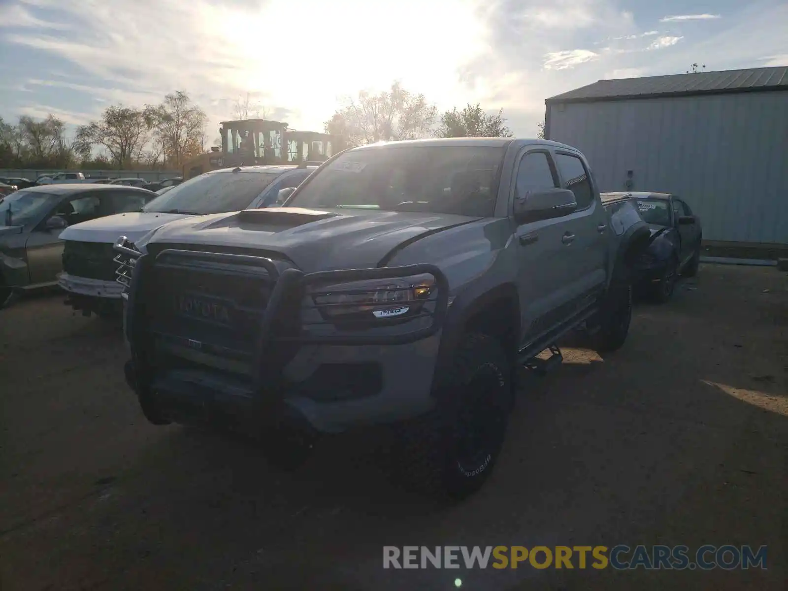 2 Photograph of a damaged car 5TFCZ5AN5MX248543 TOYOTA TACOMA 2021