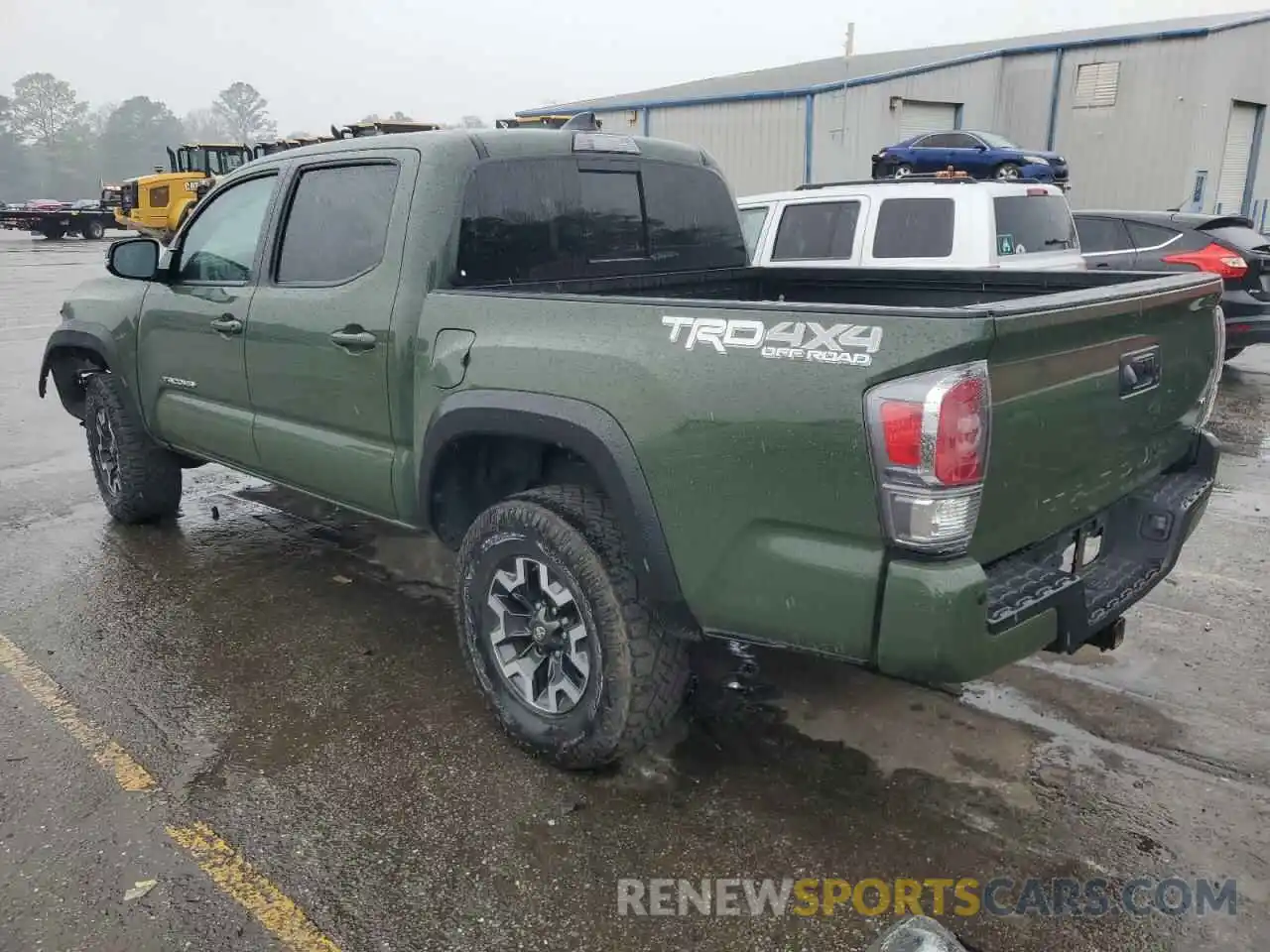 2 Photograph of a damaged car 5TFCZ5AN5MX252060 TOYOTA TACOMA 2021