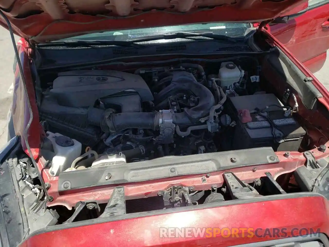 7 Photograph of a damaged car 5TFCZ5AN5MX255346 TOYOTA TACOMA 2021