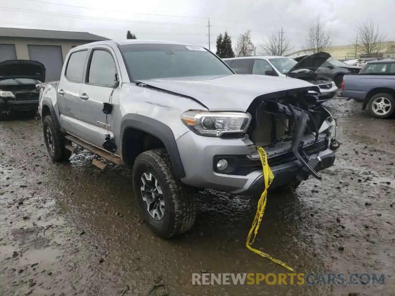 1 Photograph of a damaged car 5TFCZ5AN5MX258702 TOYOTA TACOMA 2021