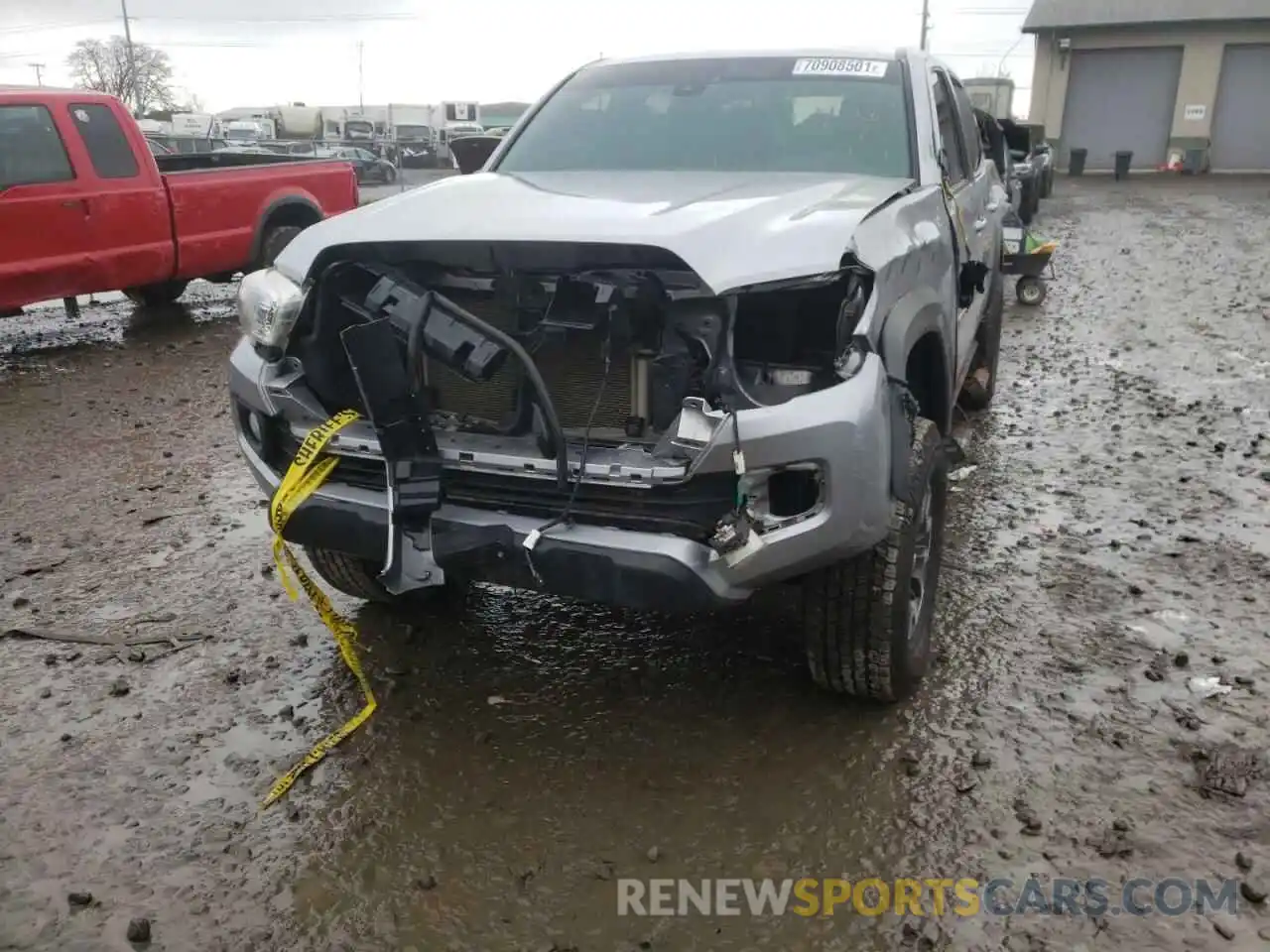 9 Photograph of a damaged car 5TFCZ5AN5MX258702 TOYOTA TACOMA 2021