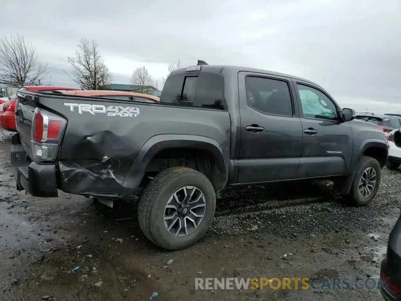 3 Photograph of a damaged car 5TFCZ5AN5MX265911 TOYOTA TACOMA 2021