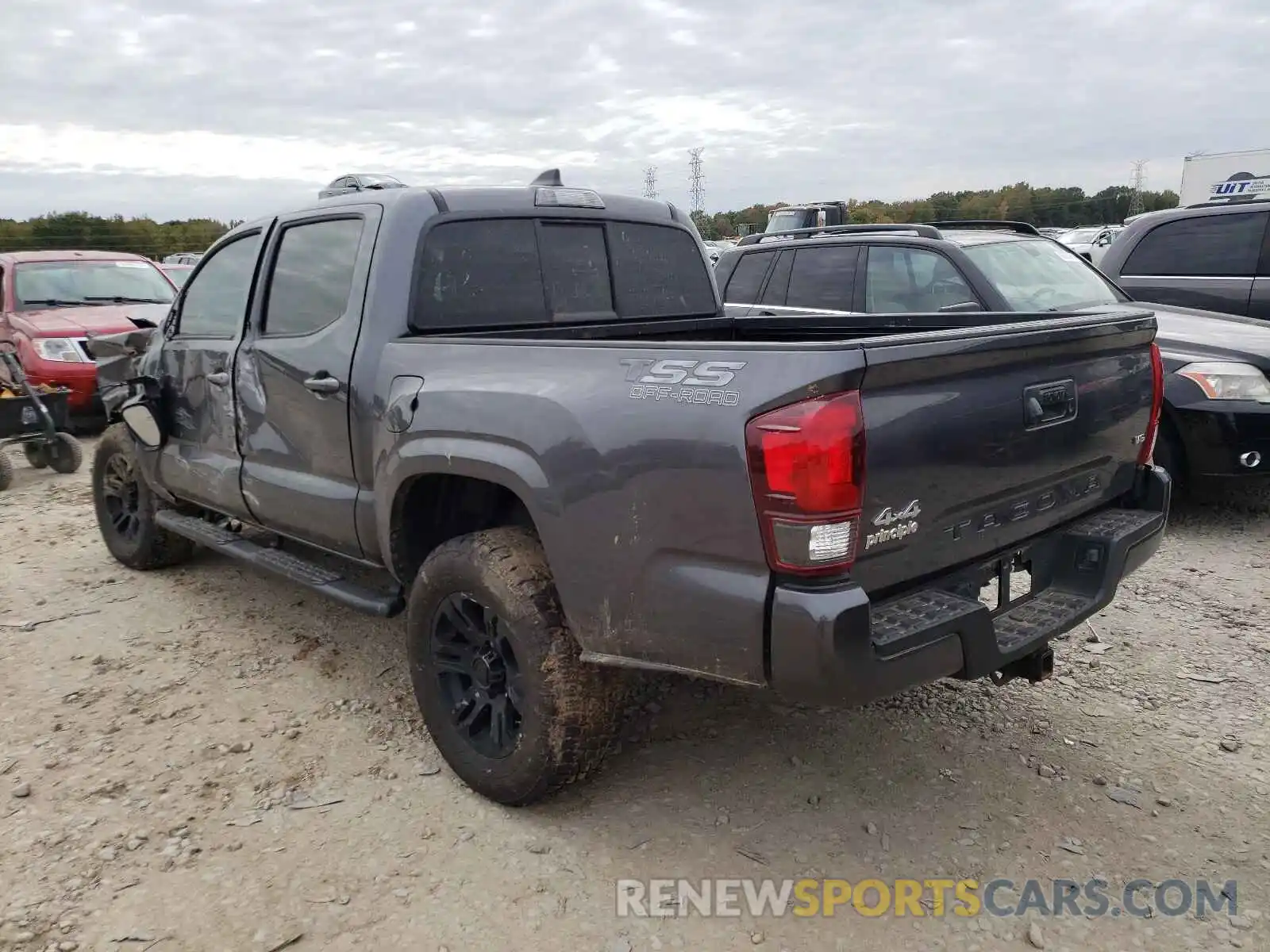 3 Photograph of a damaged car 5TFCZ5AN5MX267593 TOYOTA TACOMA 2021