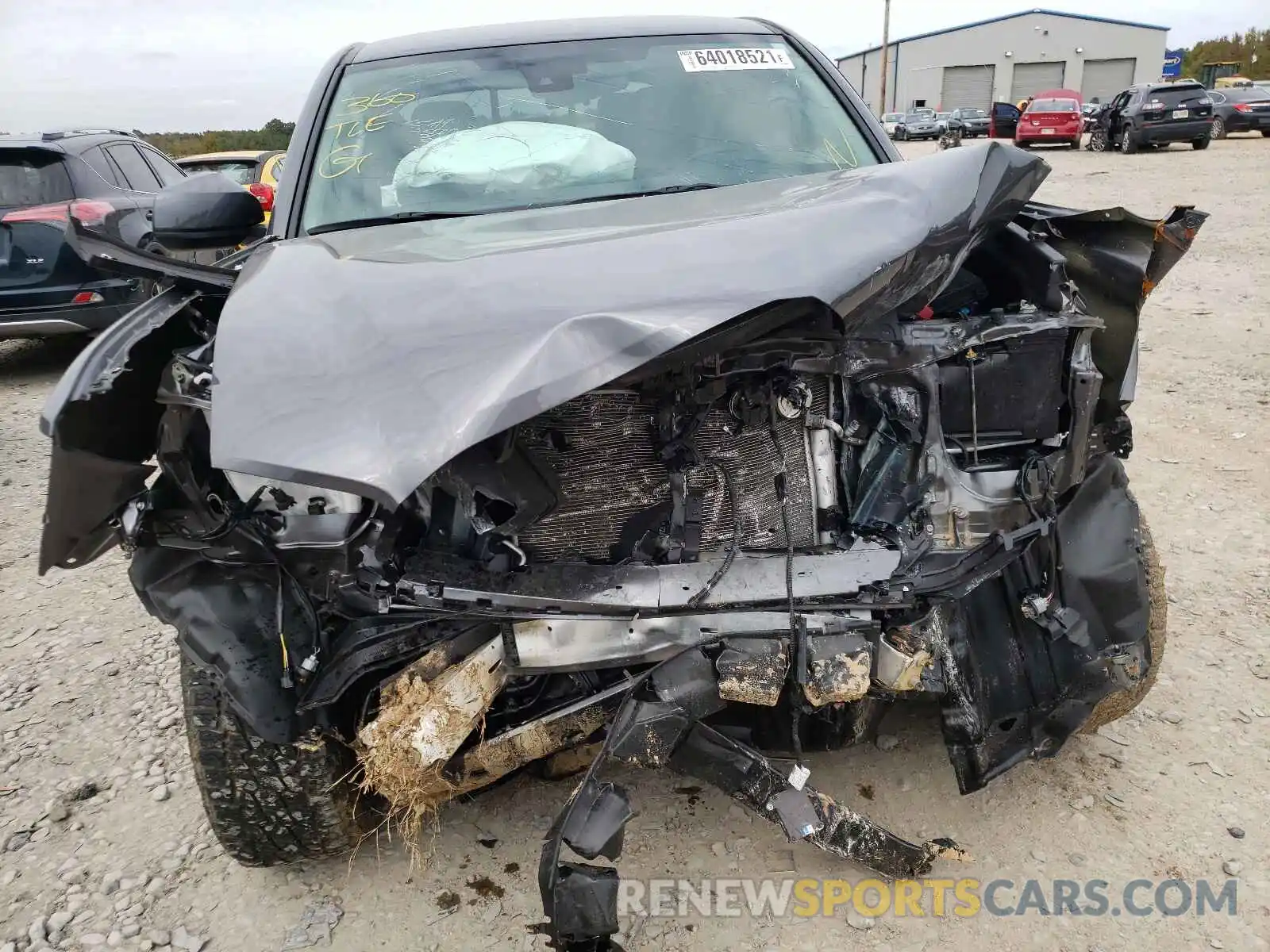 9 Photograph of a damaged car 5TFCZ5AN5MX267593 TOYOTA TACOMA 2021