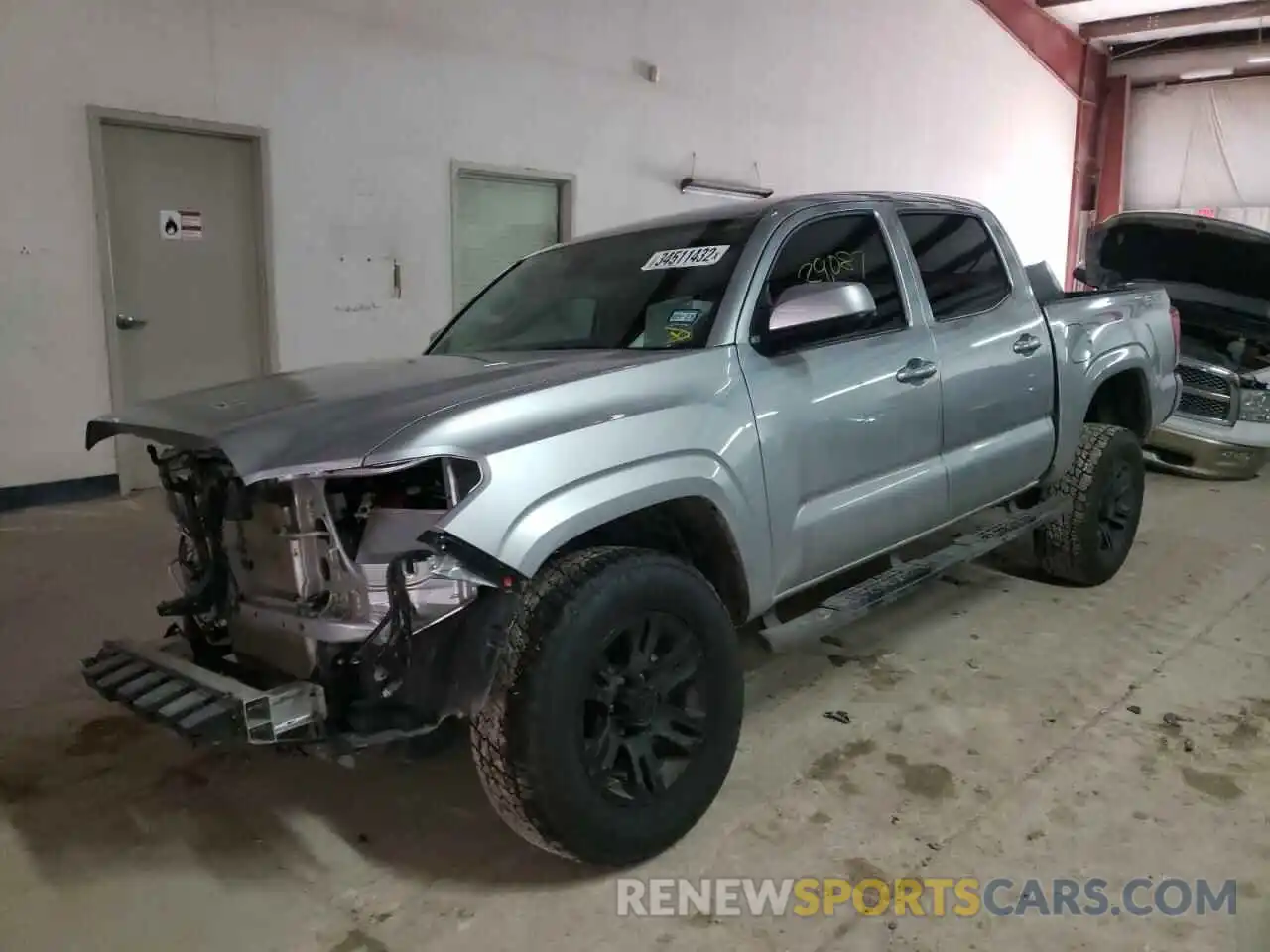 2 Photograph of a damaged car 5TFCZ5AN5MX273989 TOYOTA TACOMA 2021