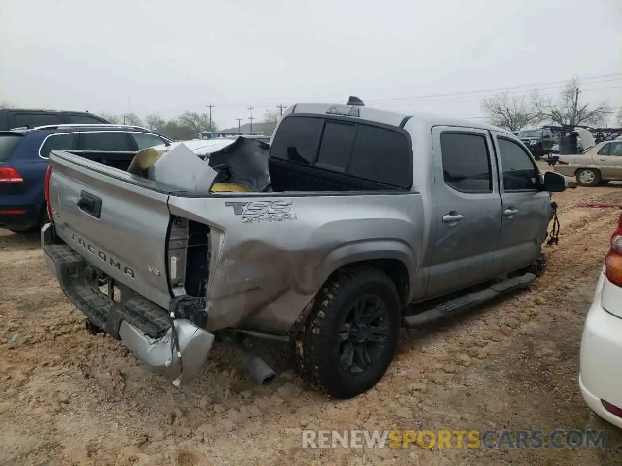 4 Фотография поврежденного автомобиля 5TFCZ5AN5MX273989 TOYOTA TACOMA 2021