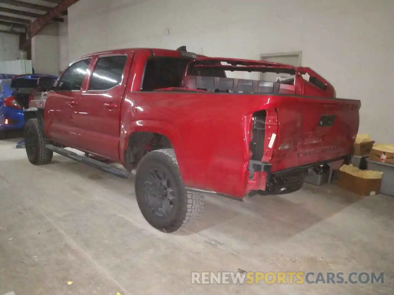 3 Photograph of a damaged car 5TFCZ5AN5MX282479 TOYOTA TACOMA 2021