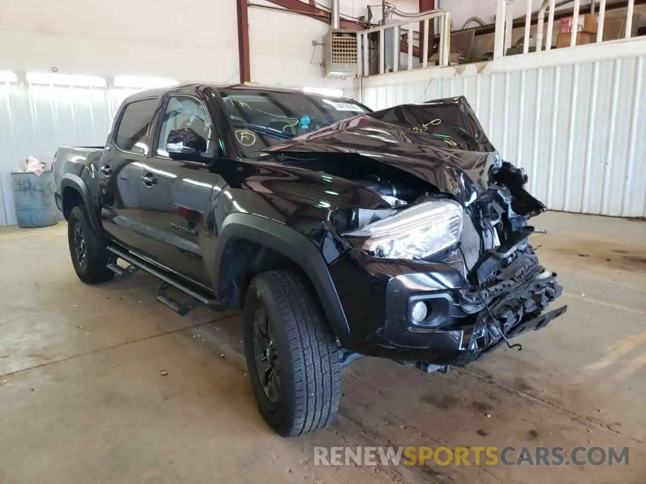 1 Photograph of a damaged car 5TFCZ5AN6MX246350 TOYOTA TACOMA 2021