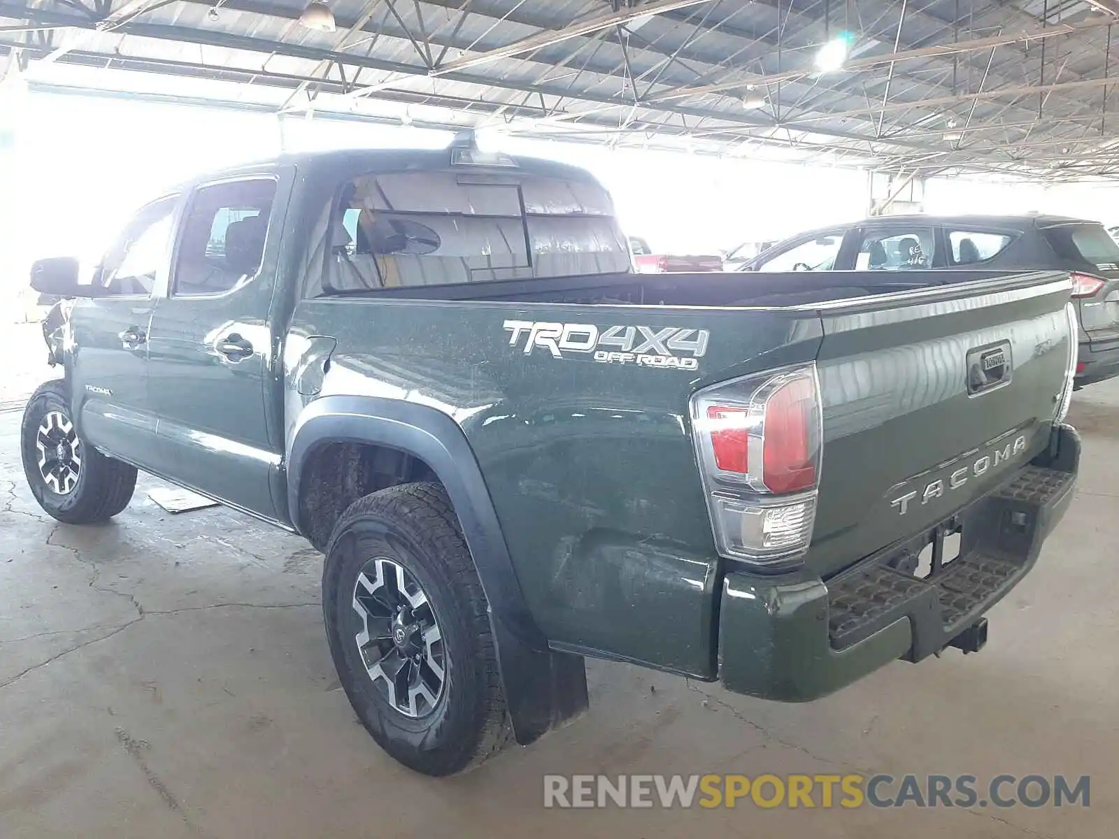 3 Фотография поврежденного автомобиля 5TFCZ5AN6MX250527 TOYOTA TACOMA 2021