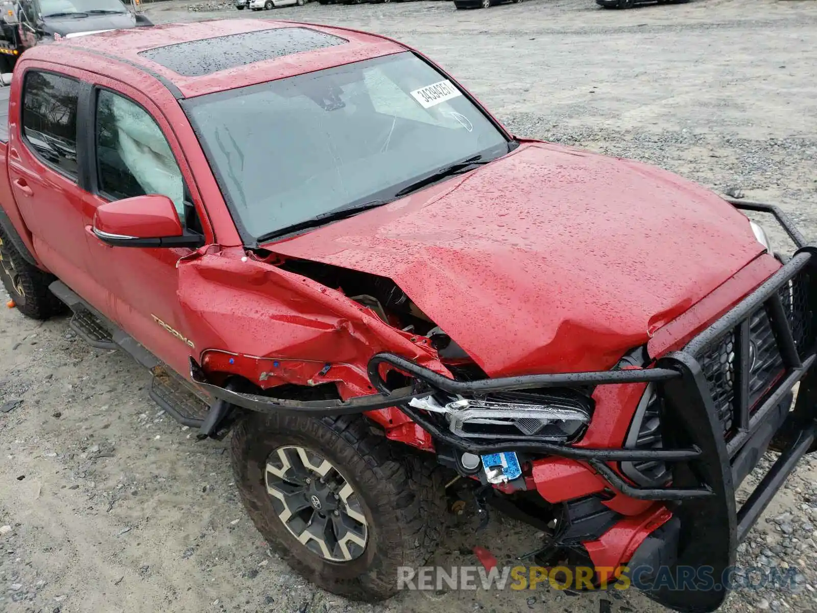 9 Photograph of a damaged car 5TFCZ5AN6MX252536 TOYOTA TACOMA 2021