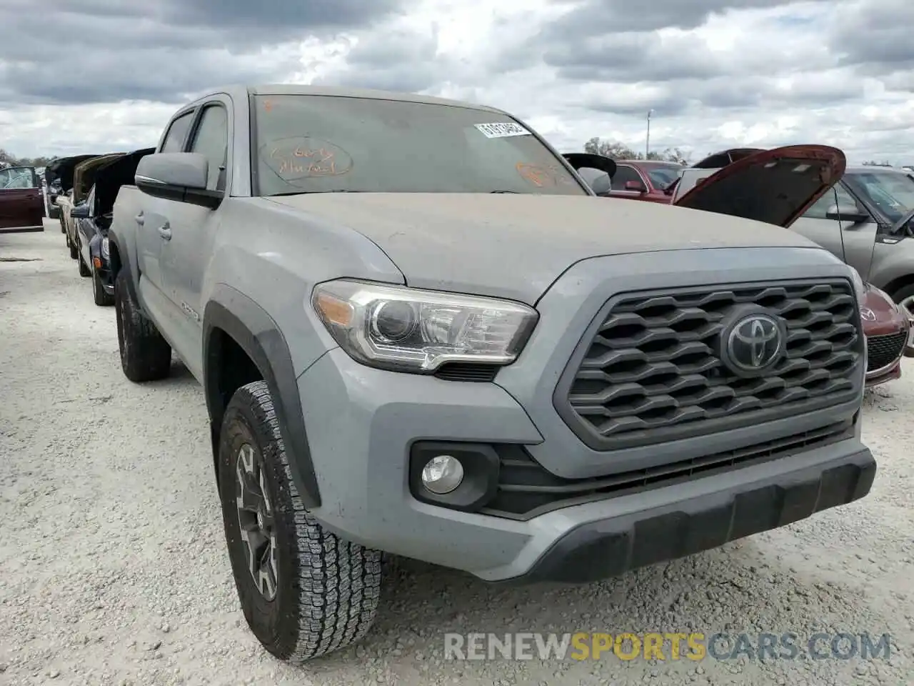 1 Фотография поврежденного автомобиля 5TFCZ5AN6MX255923 TOYOTA TACOMA 2021