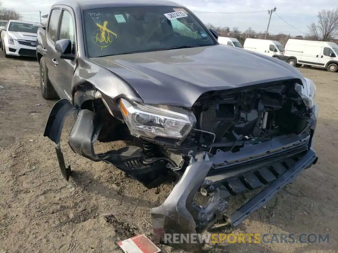 9 Photograph of a damaged car 5TFCZ5AN6MX258966 TOYOTA TACOMA 2021