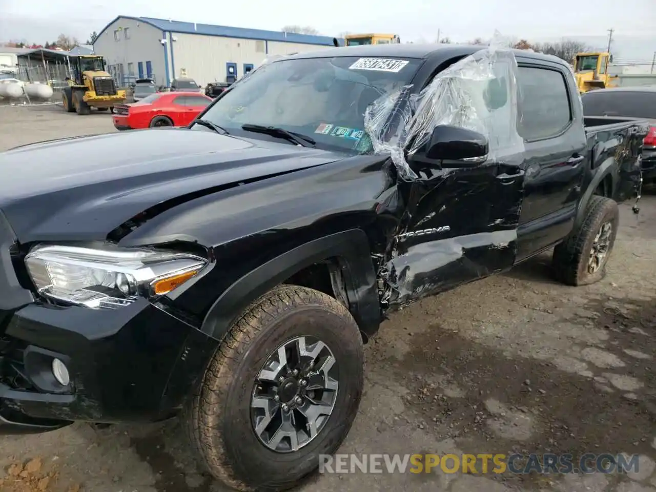 9 Photograph of a damaged car 5TFCZ5AN6MX263892 TOYOTA TACOMA 2021