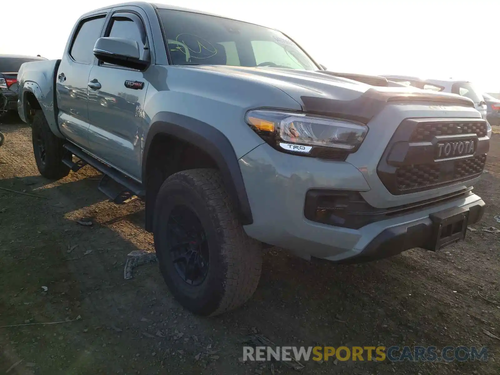 1 Photograph of a damaged car 5TFCZ5AN6MX264587 TOYOTA TACOMA 2021