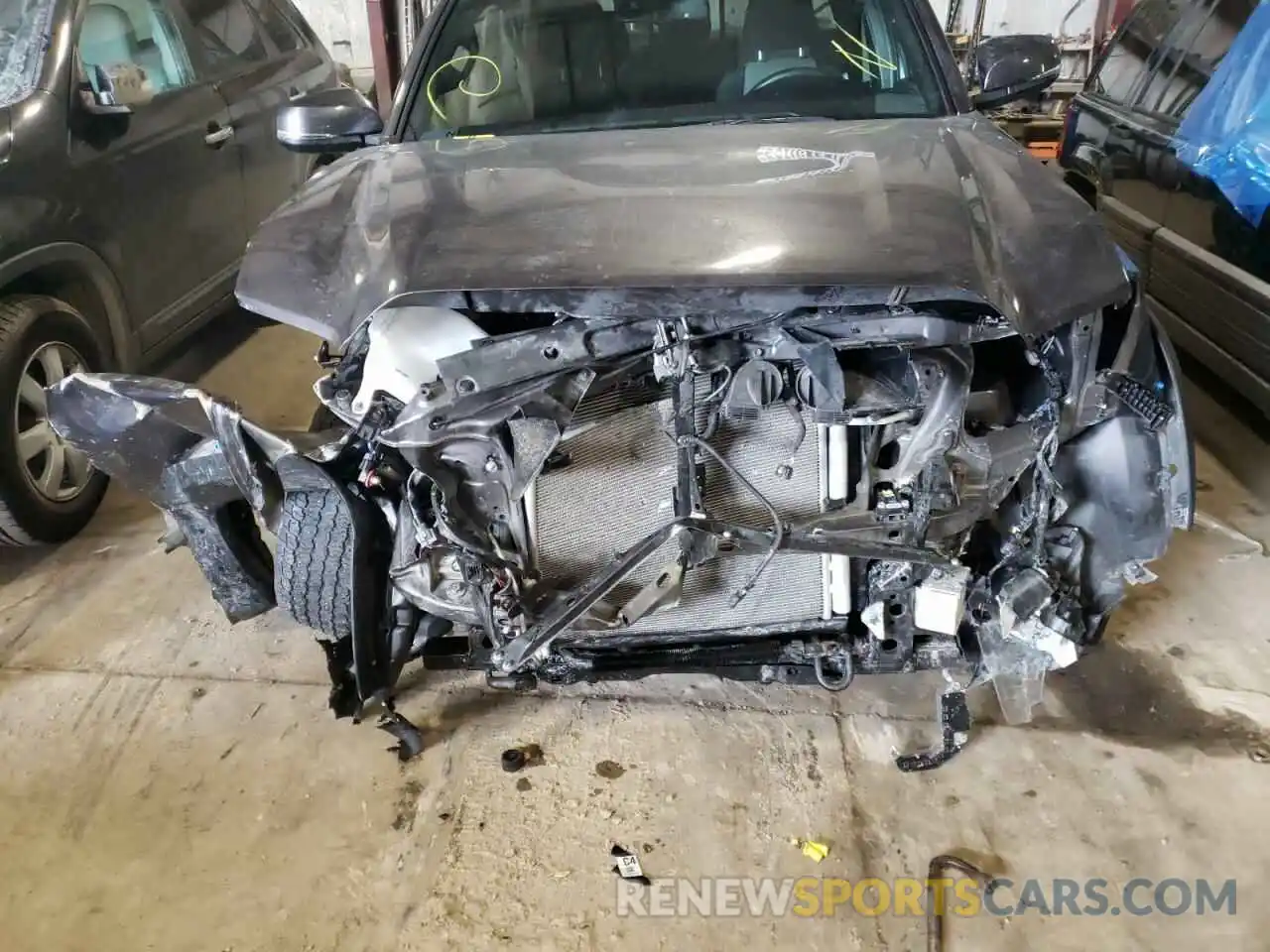 9 Photograph of a damaged car 5TFCZ5AN6MX269272 TOYOTA TACOMA 2021