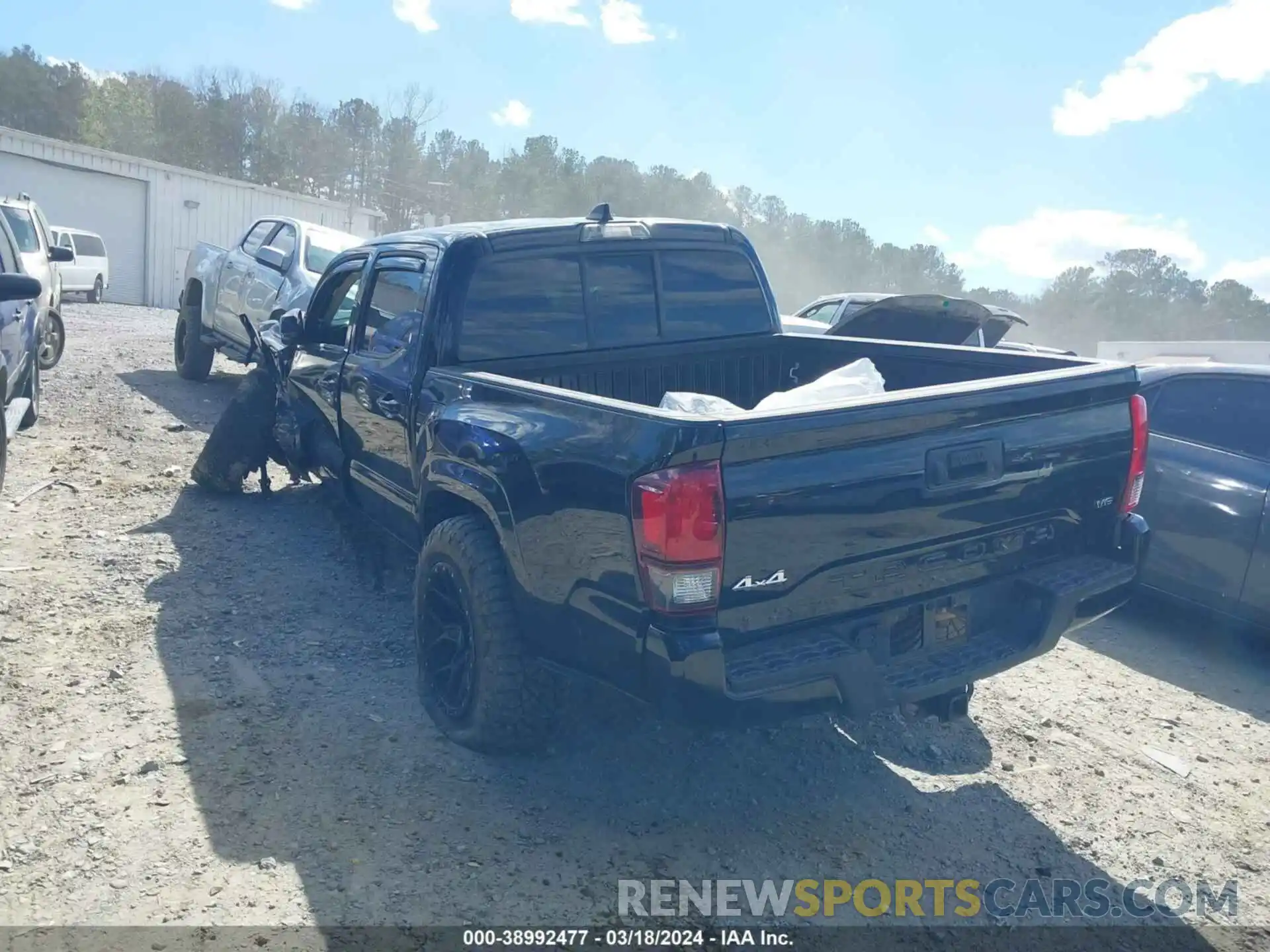 3 Photograph of a damaged car 5TFCZ5AN6MX273502 TOYOTA TACOMA 2021