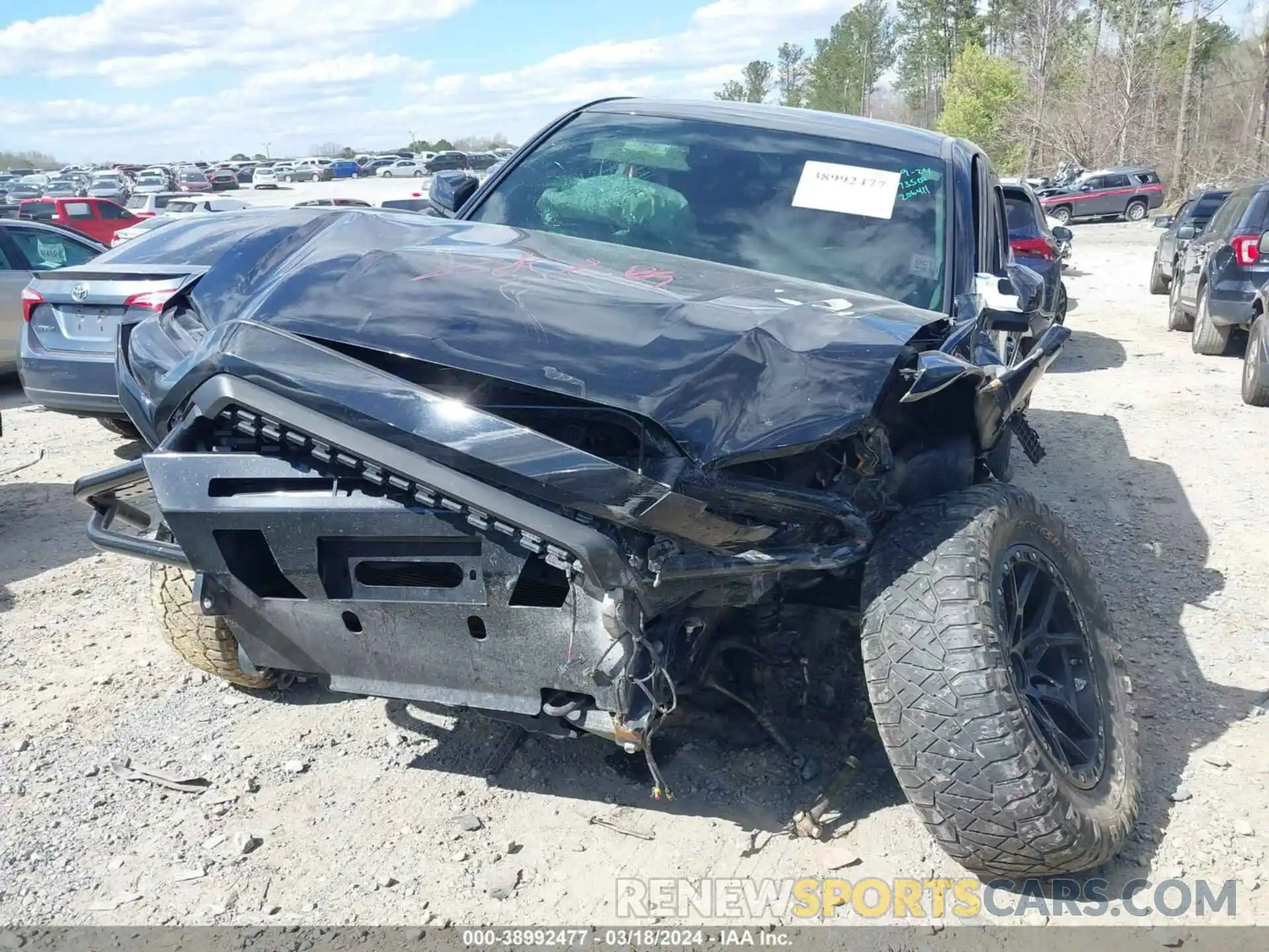 6 Photograph of a damaged car 5TFCZ5AN6MX273502 TOYOTA TACOMA 2021