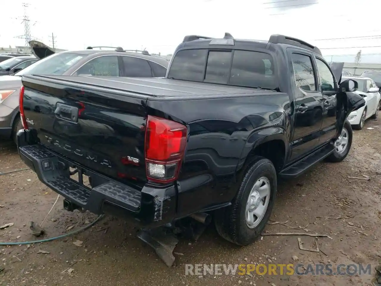 4 Photograph of a damaged car 5TFCZ5AN6MX277968 TOYOTA TACOMA 2021