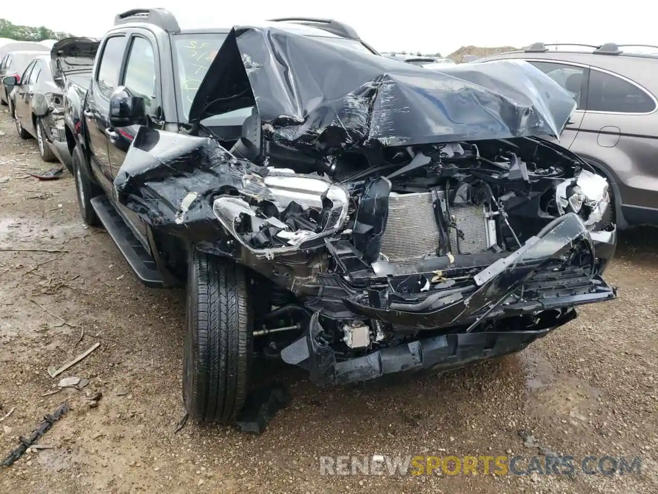 9 Photograph of a damaged car 5TFCZ5AN6MX277968 TOYOTA TACOMA 2021