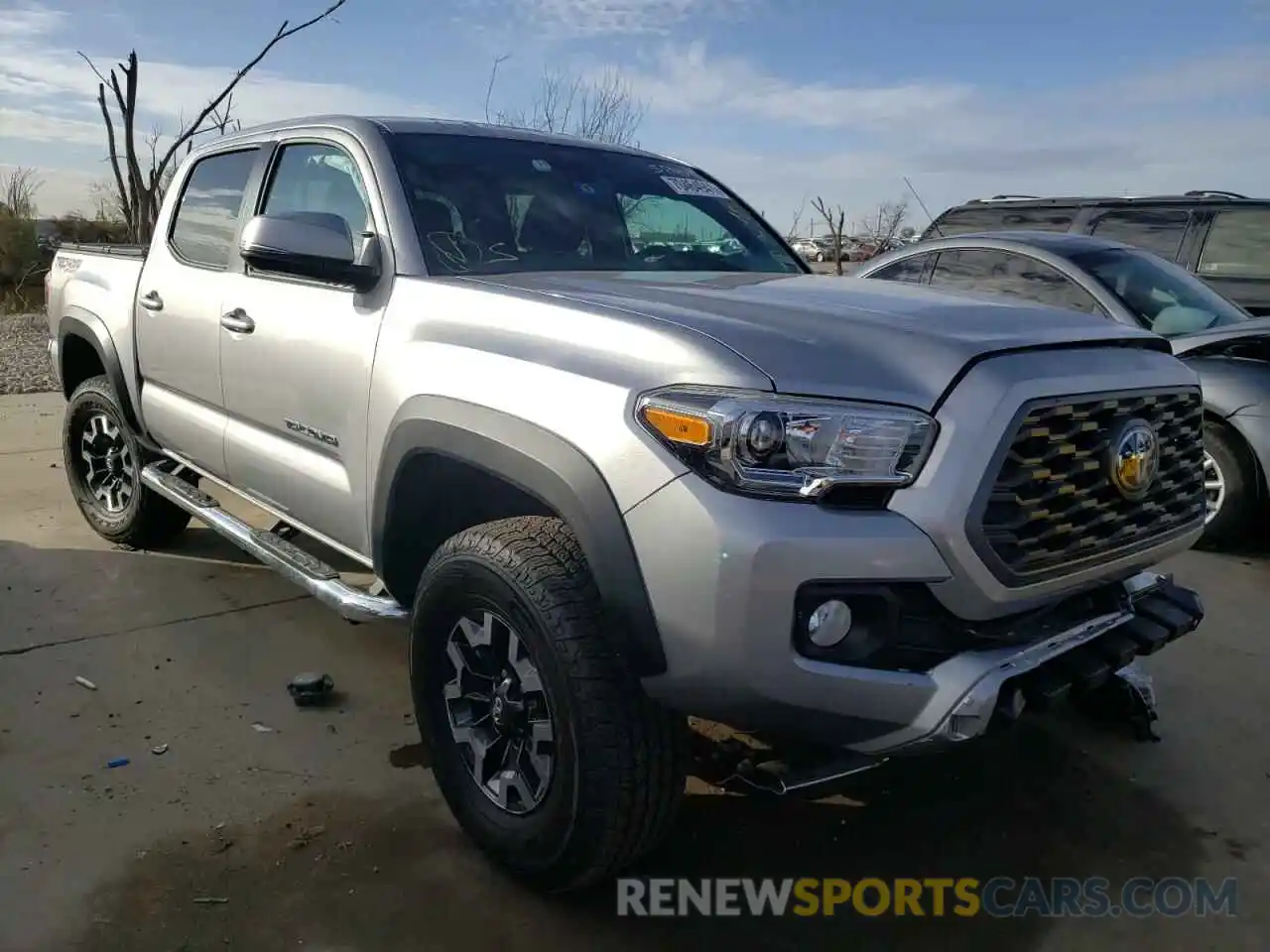 1 Photograph of a damaged car 5TFCZ5AN6MX281910 TOYOTA TACOMA 2021