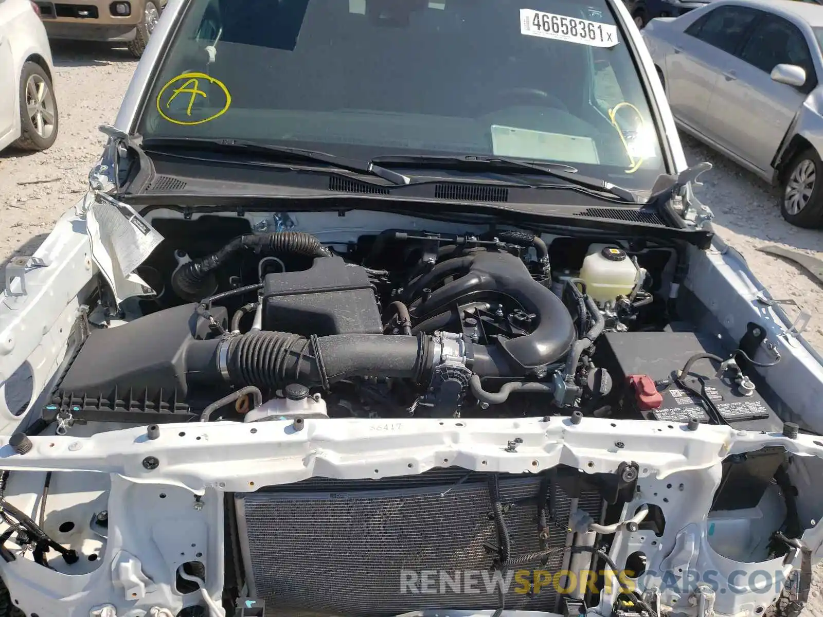 7 Photograph of a damaged car 5TFCZ5AN7MX256448 TOYOTA TACOMA 2021