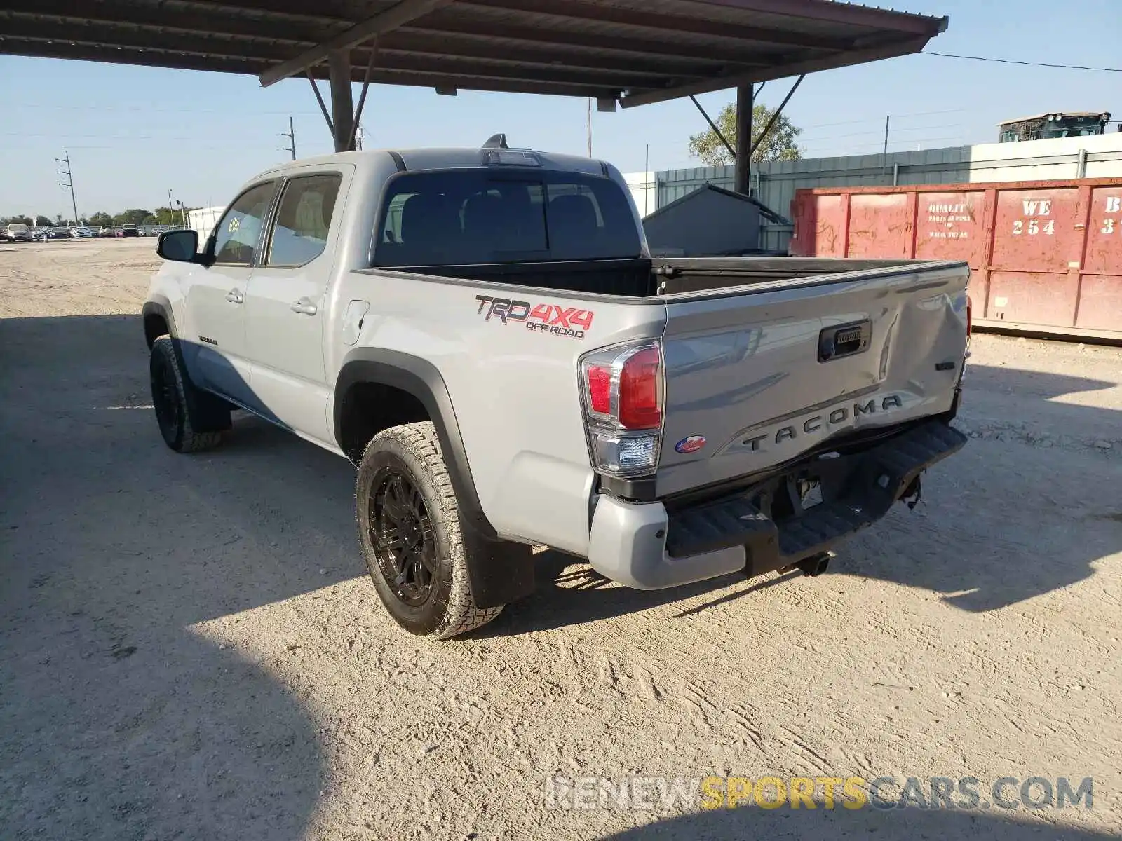 3 Фотография поврежденного автомобиля 5TFCZ5AN7MX258443 TOYOTA TACOMA 2021