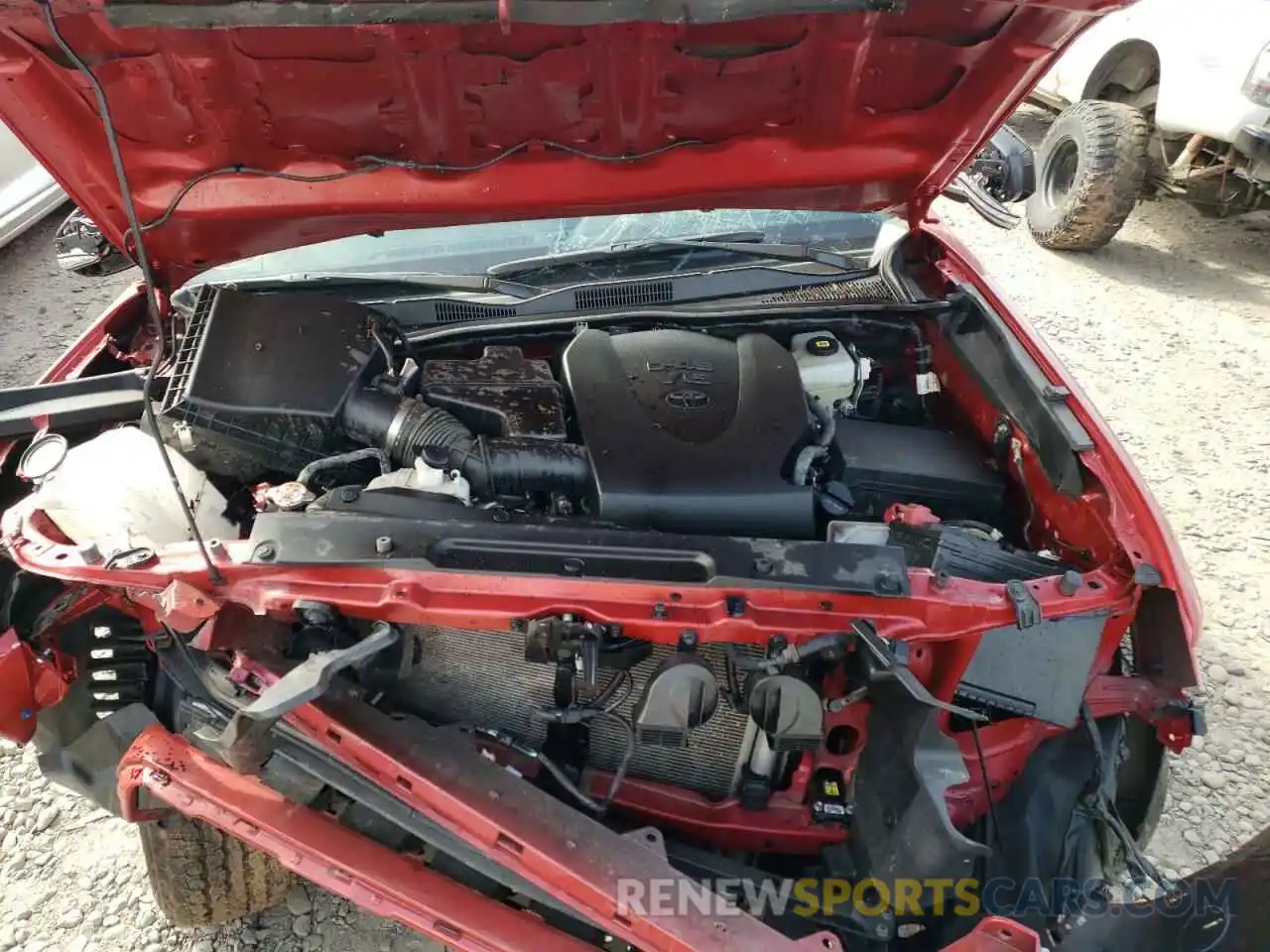 7 Photograph of a damaged car 5TFCZ5AN7MX259866 TOYOTA TACOMA 2021