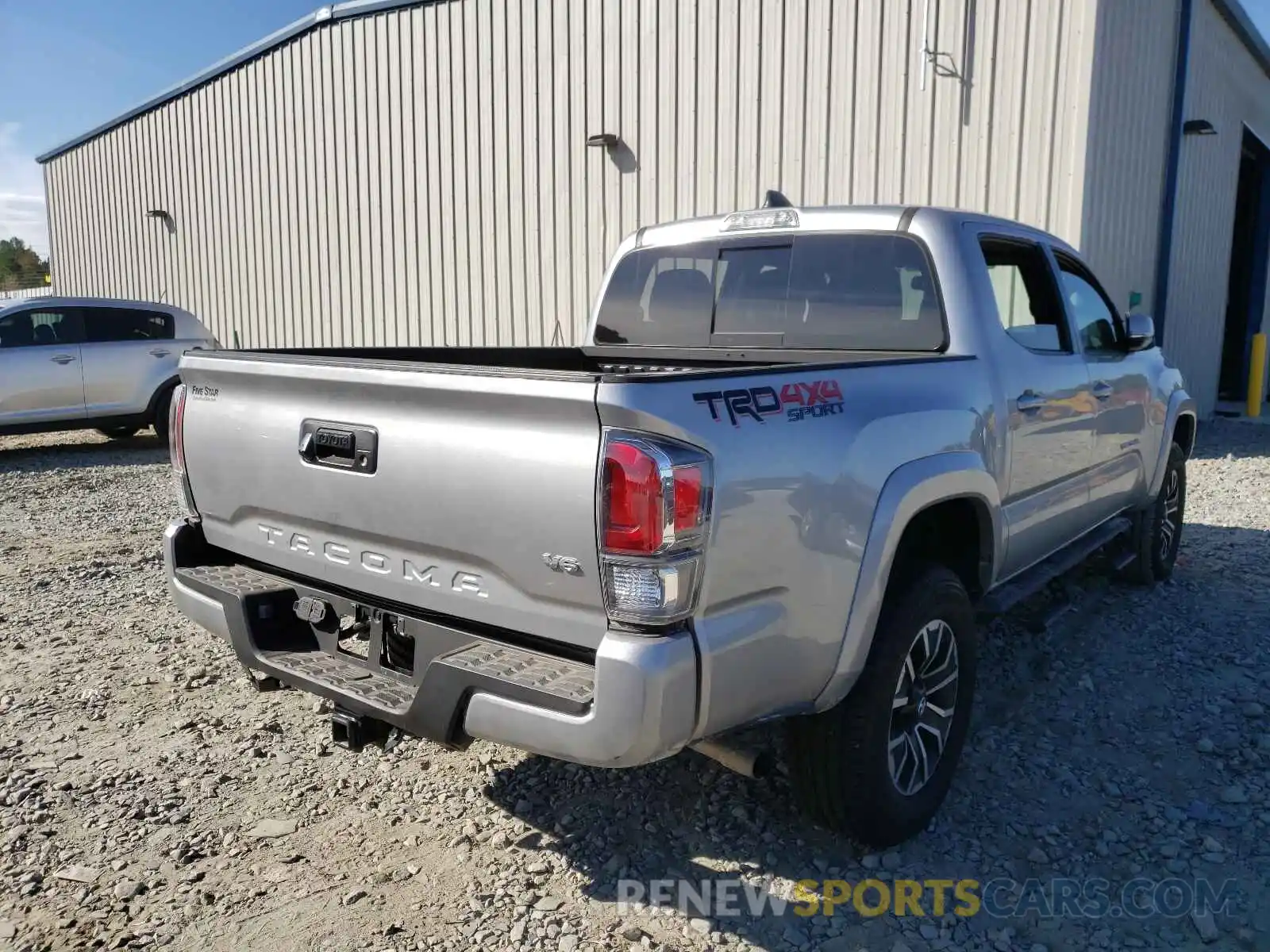 4 Фотография поврежденного автомобиля 5TFCZ5AN7MX261682 TOYOTA TACOMA 2021