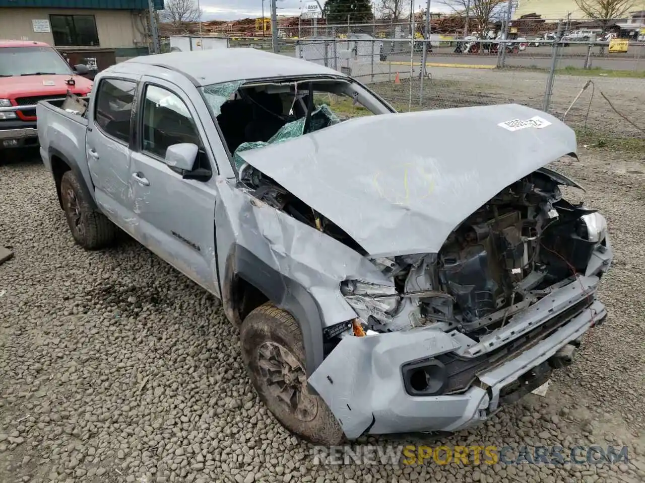 9 Photograph of a damaged car 5TFCZ5AN7MX262959 TOYOTA TACOMA 2021