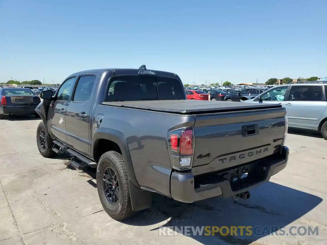 3 Photograph of a damaged car 5TFCZ5AN7MX270012 TOYOTA TACOMA 2021