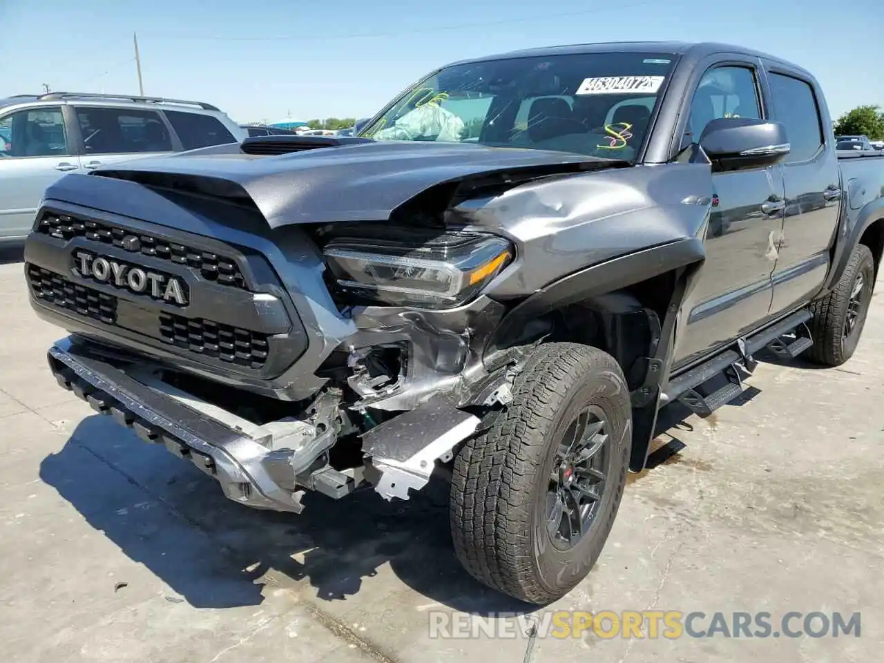 9 Photograph of a damaged car 5TFCZ5AN7MX270012 TOYOTA TACOMA 2021