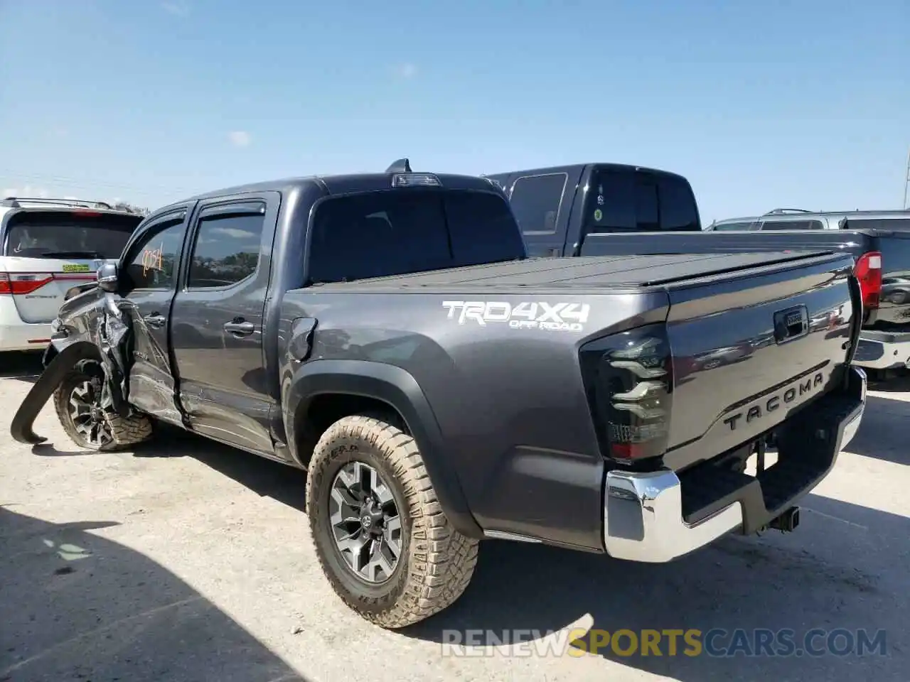 3 Фотография поврежденного автомобиля 5TFCZ5AN7MX272665 TOYOTA TACOMA 2021