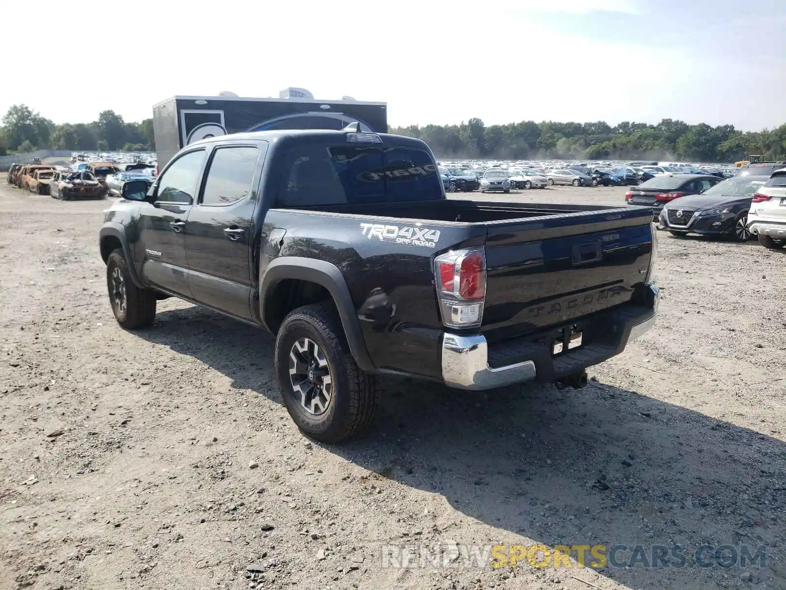 3 Фотография поврежденного автомобиля 5TFCZ5AN7MX273184 TOYOTA TACOMA 2021